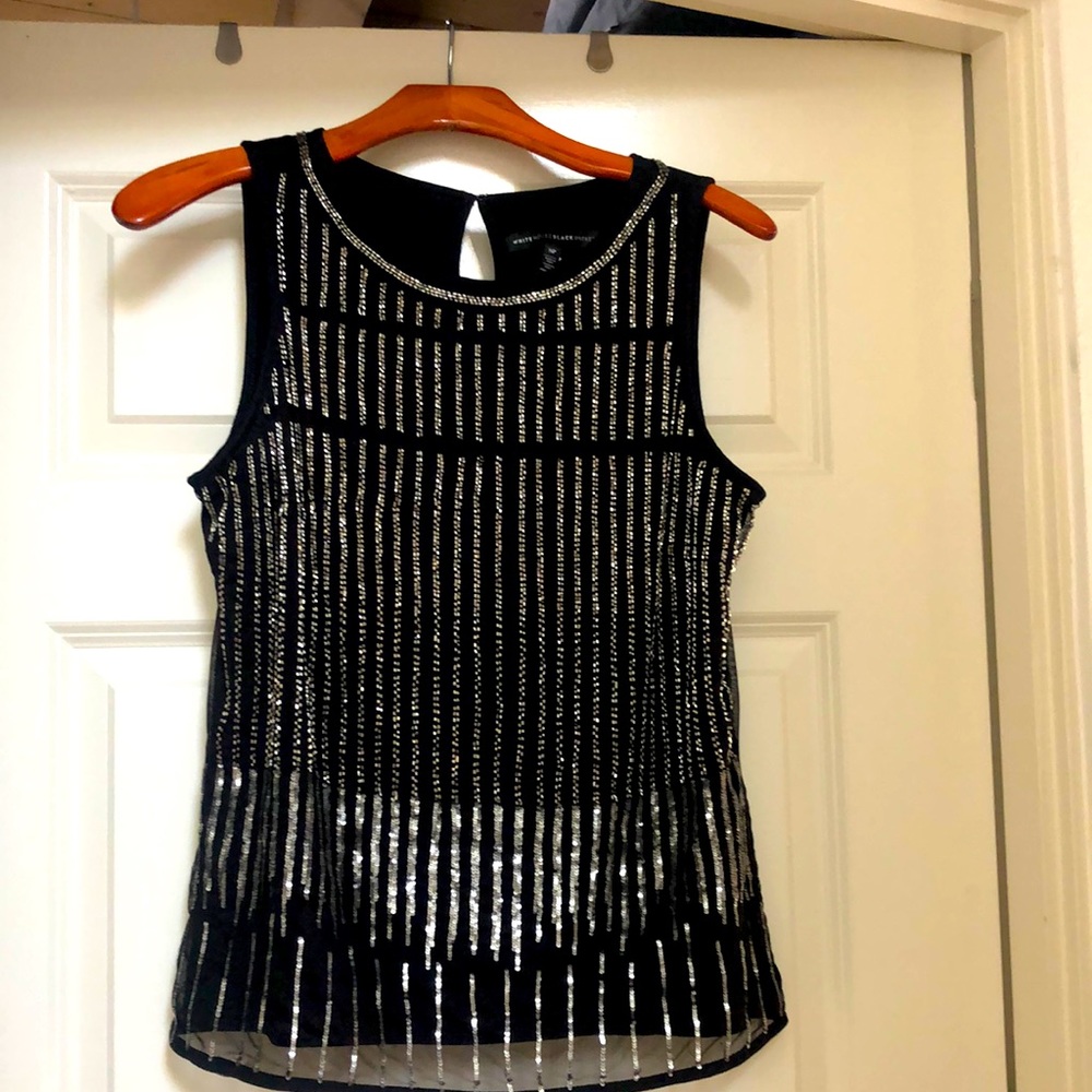 White House Black Market sprinkle top.  Excellent condition.